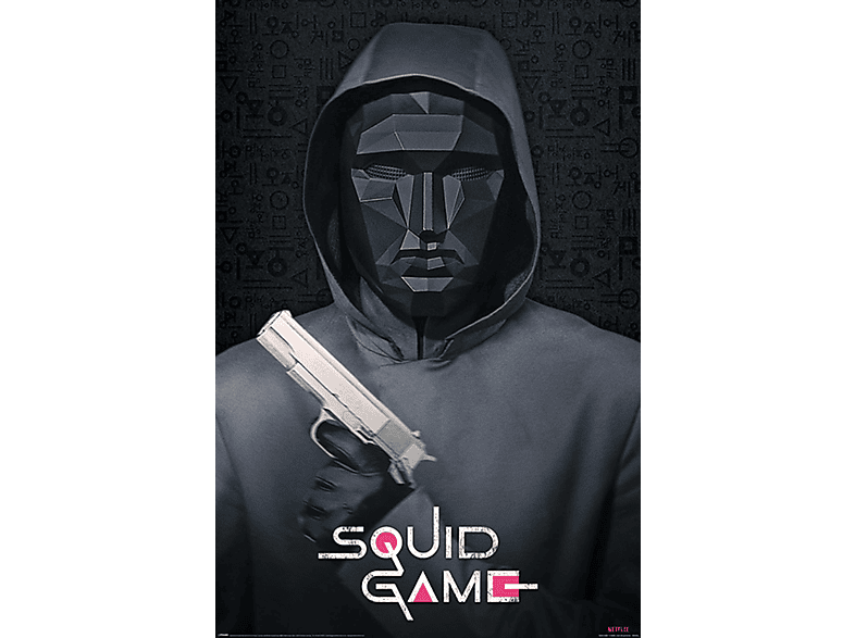 PYRAMID INTERNATIONAL Squid Game Poster Mask Man Netflix Großformatige