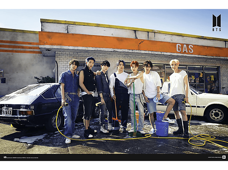 BTS GRUPO Poster Gas ERIK Poster EDITORES Großformatige Station