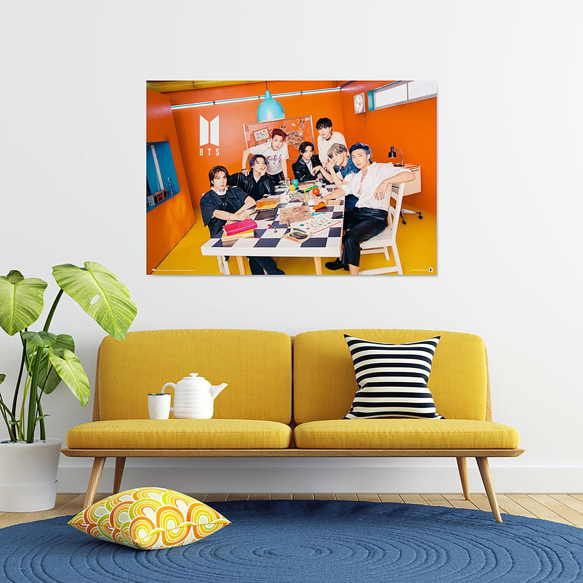 GRUPO ERIK EDITORES BTS Poster Superstars  Großformatige Poster