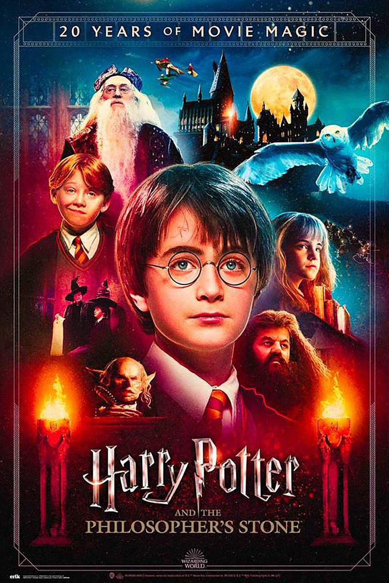 Weisen Stein GRUPO Potter EDITORES der Poster Years.. Harry Poster, und Großformatige der ERIK 20