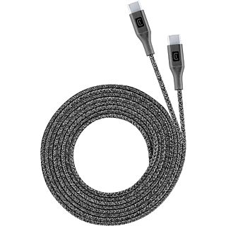 CELLULAR LINE Long Cable - Câble USB-C (Noir)