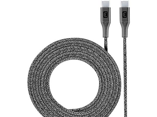 CELLULAR LINE Long Cable - Câble USB-C (Noir)