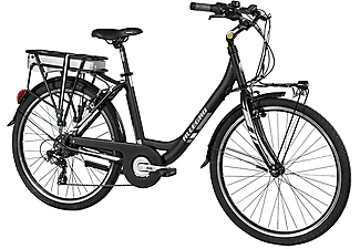 ALLEGRO City R 26" Citybike (Laufradgröße: 26 Zoll, Rahmenhöhe: 45 cm, Unisex-Rad, 360 Wh, Schwarz)