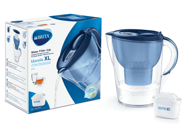 Brita Marella Xl Filtreli Su Aritma Surahisi Mavi Pisirme Gerecleri