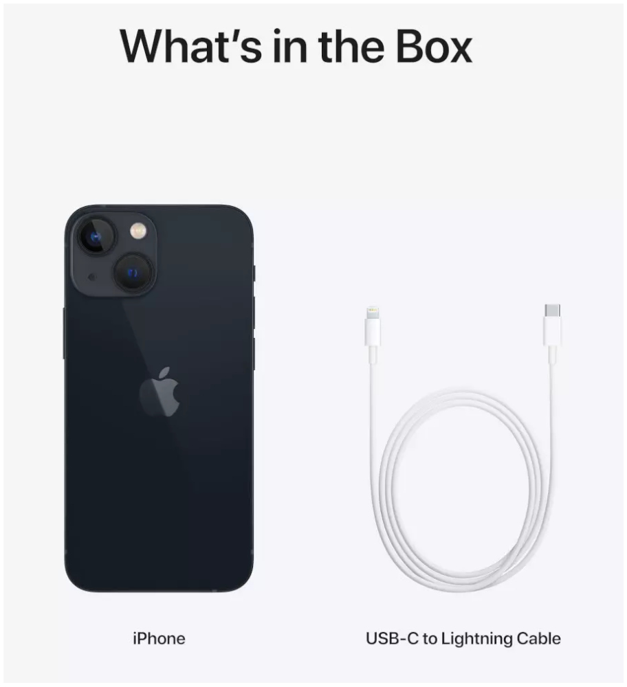 APPLE iPhone 13 5G 128 GB Midnight (64640093)