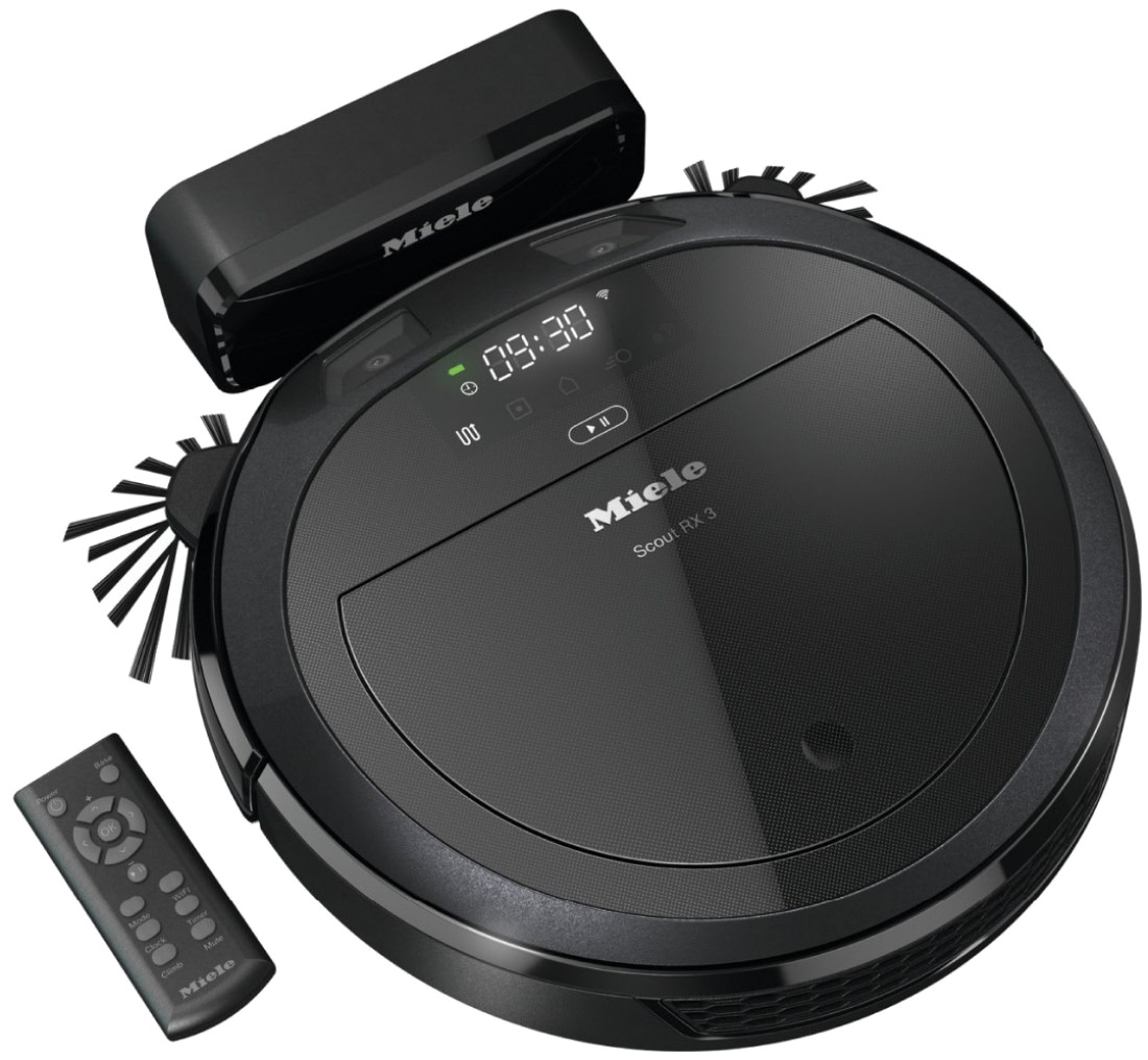 MIELE Scout RX3 Robotporszívó, obszidiánfekete
