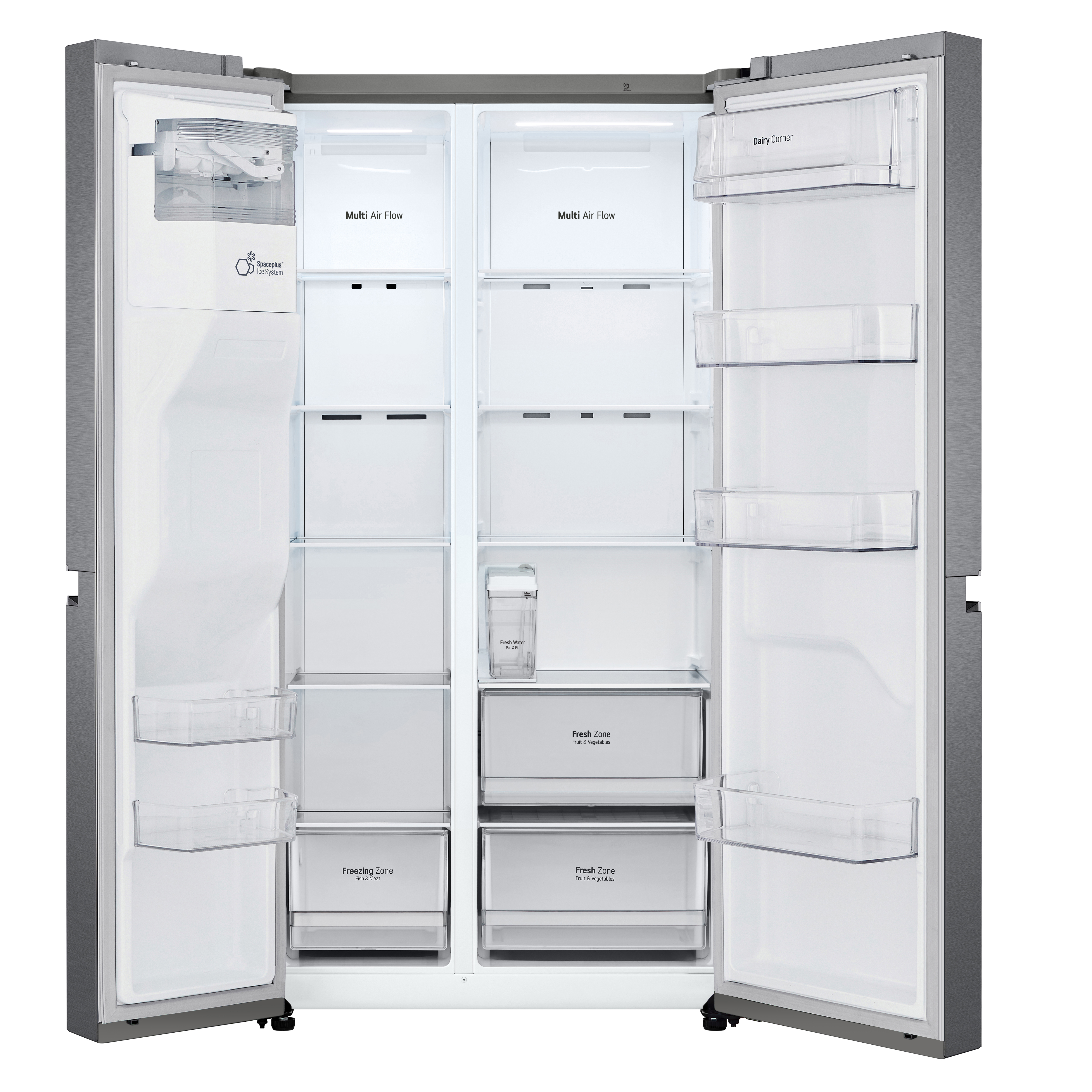 LG GSLV31DSXE Side-by-Side (634 l, E, 1790 mm hoch, Dark Graphite)