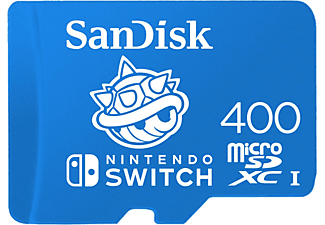 SANDISK 186581 microSDXC Extreme 400 GB (A1/V30/U3/C10/R100/W90) für Nintendo Switch |