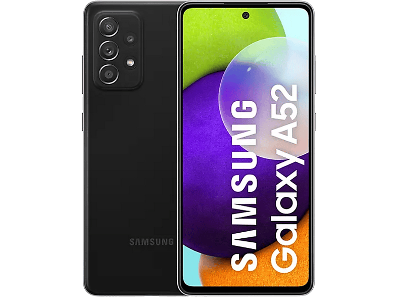 Karu Verdachte onszelf Móvil - Samsung Galaxy A52, Negro, 128 GB, 6 GB RAM, 6.5" Full HD+,  Snapdragon 720G, 4500 mAh, Android 11 | MediaMarkt