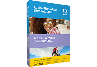 Adobe Photoshop Elements 2022 & Premiere Elements 2022 - Student and Teacher Edition - PC/MAC - Tedesco