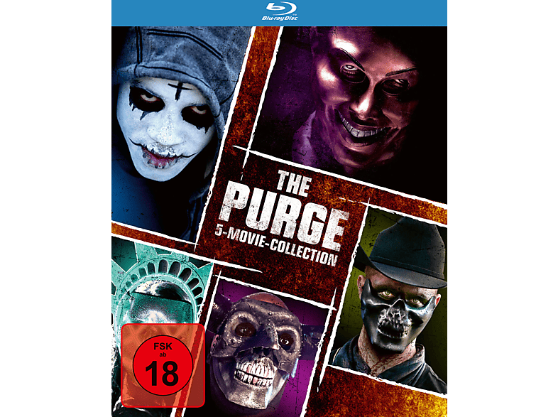 The Purge - 5-Movie-Collection Blu-ray (FSK: 18)