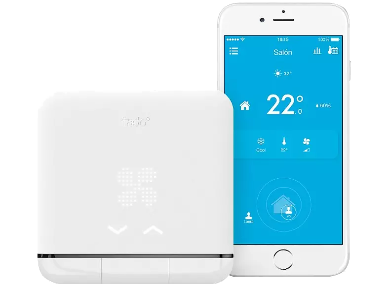 REACONDICIONADO Termostato - Tadoº, Climatización inteligente, V2, Táctil, Controlador de Aire Acondicionado