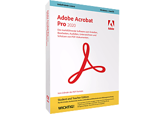 Adobe Acrobat Pro 2020 - Student and Teacher Edition - PC/MAC - Allemand