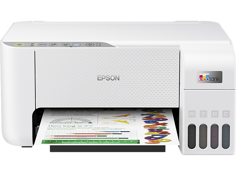 EPSON EcoTank L3256 Yazıcı+Tarayıcı+Fotokopi+Wi-Fi Direct Inkjet Tanklı Yazıcı Beyaz