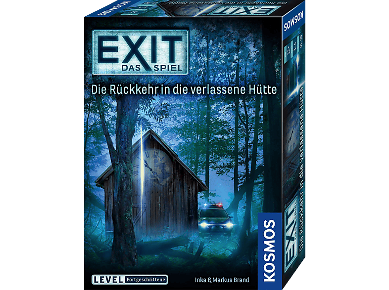 in EXIT Mehrfarbig die Brettspiel KOSMOS Hütte - Rückkehr (Fortgeschrittene) verlassene Die