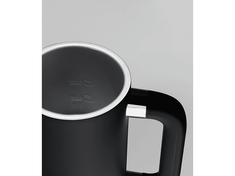 Koenic KMF 15321B Milchaufschäumer (Schwarz/Edelstahl, 500 Watt, 0,3 l) — Foto 3 von 5