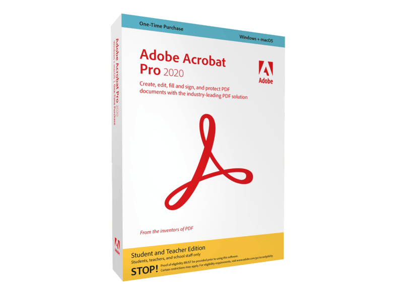 adobe pro for mac student
