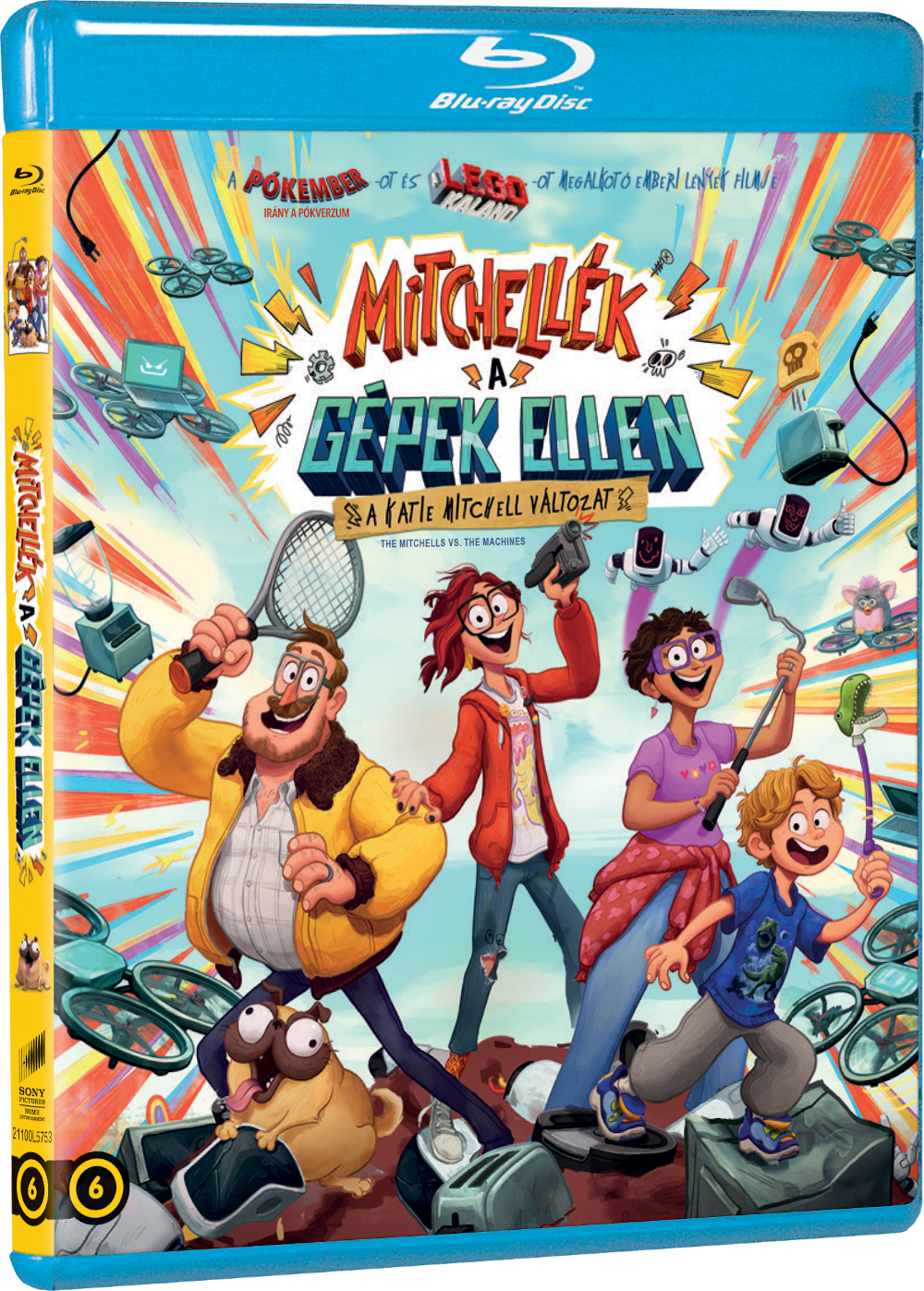 Mitchellék a gépek ellen - Mozi- és alternatív változat (Blu-ray)