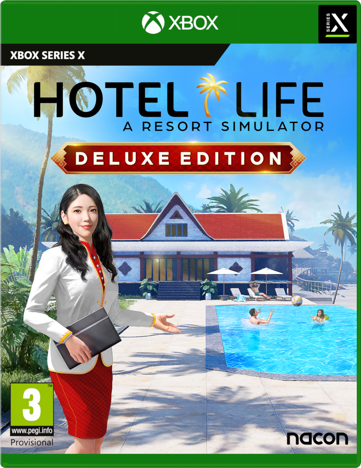 Hotel Life: A Resort Simulator Deluxe Edition FR/NL Xbox Series X