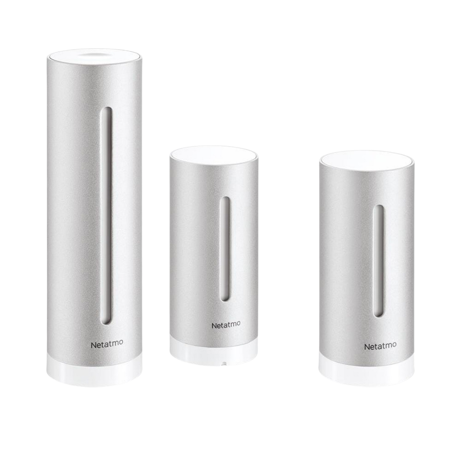 Netatmo Nbunwsnimeu Inteligente sensor de co2 aluminio plata interior pack adicional