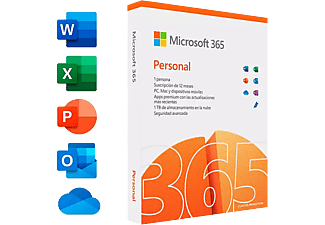 Software | Microsoft Office 365 Personal 1 año (Formato Físico)