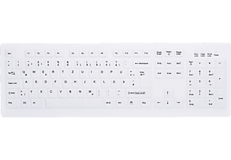 CHERRY AK-C8100 Serie Medical Key, Tastatur, Standard, kabellos, Weiß
