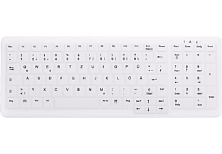 CHERRY AK-C7000 Serie Medical Key, Tastatur, Standard, kabellos, Weiß
