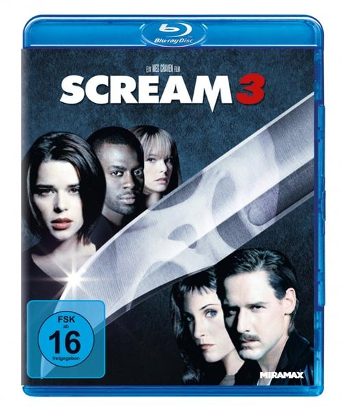 Filmcover mit Gesichtern von Schauspielern und einem Messer auf einer blauen Blu-ray-Hülle.