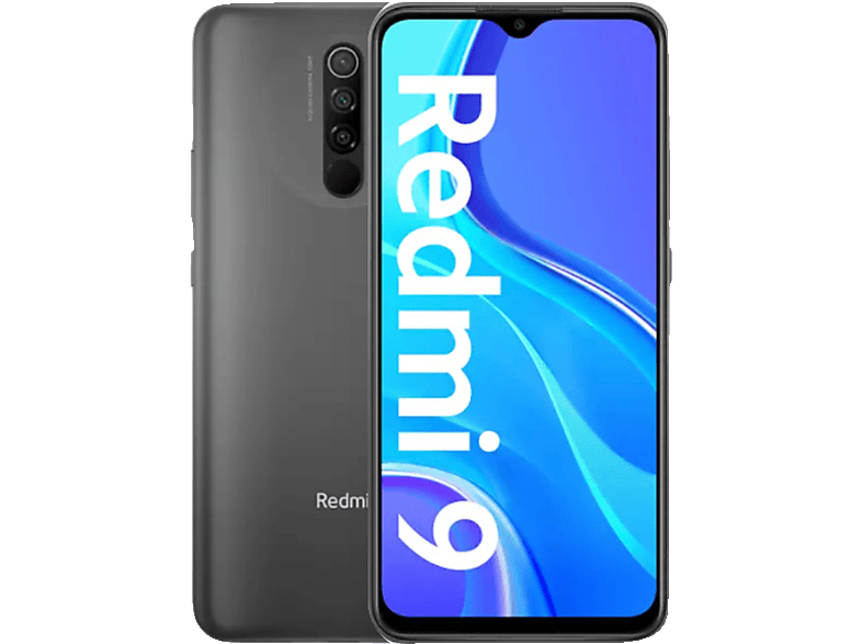 XIAOMI Redmi 9 32 GB Carbon Grey Dual SIM 32 Carbon Grey Ja Smartphone ...