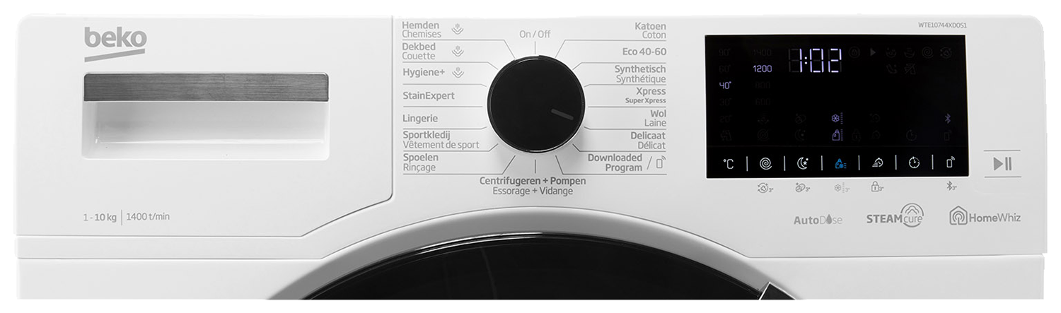 BEKO WTE10744XDOS1 Wasmachine