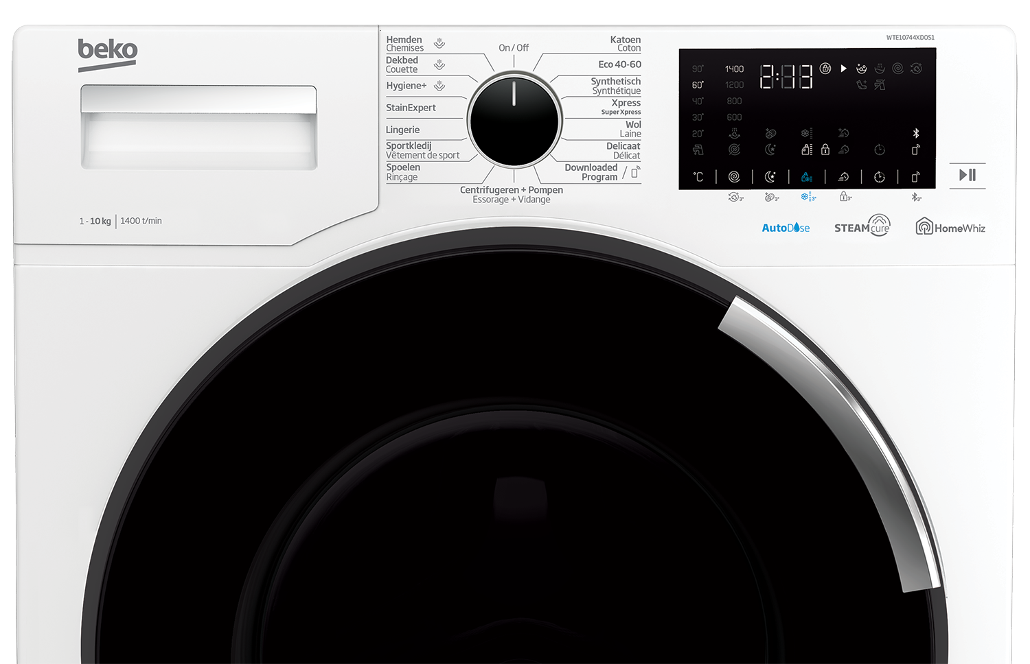 BEKO WTE10744XDOS1 Wasmachine