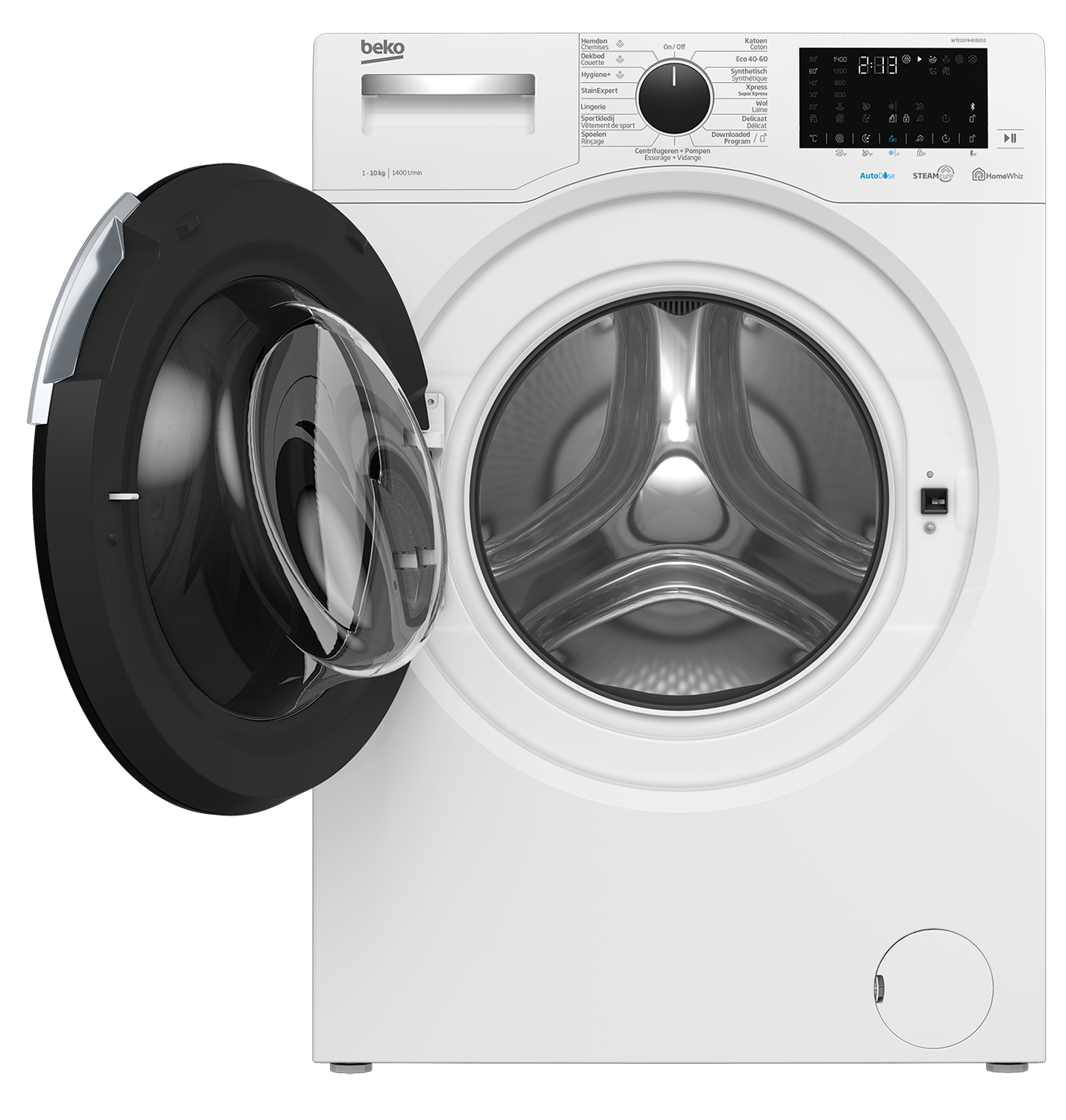 BEKO WTE10744XDOS1 Wasmachine