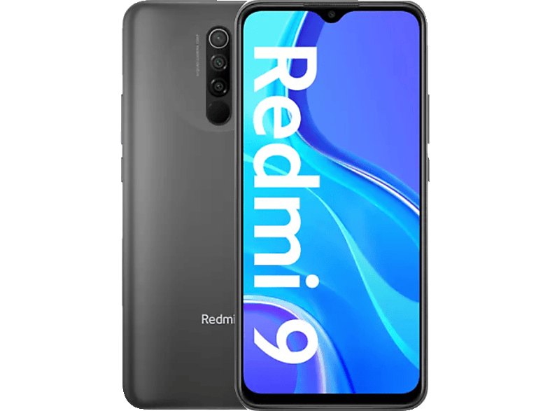 XIAOMI REDMI 9 64 GB Carbon Grey Dual SIM Smartphone | 64 - Carbon Grey ...