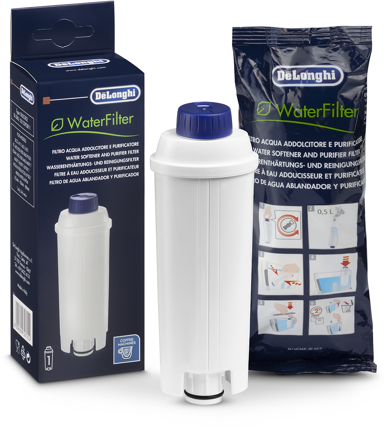 De'Longhi DLS C002 Waterfilter afbeelding