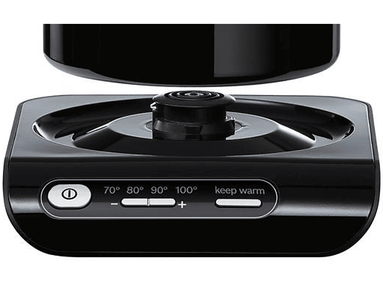 BOSCH TWK8613P Wasserkocher, Schwarz/Silber