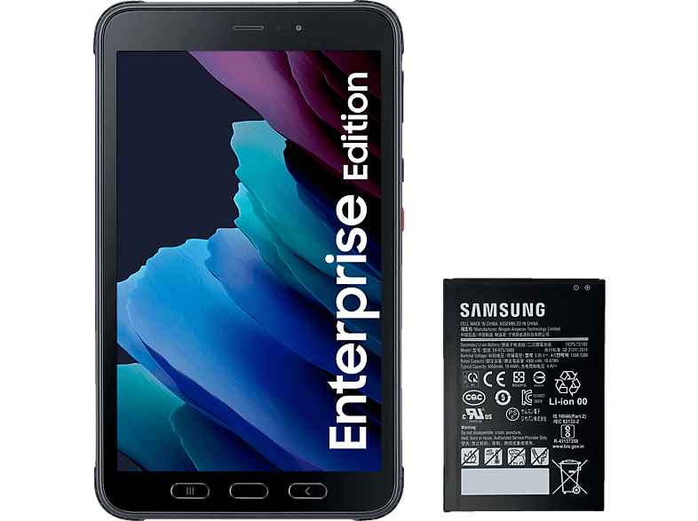 SAMSUNG Galaxy Tab Active3 + Akku, Tablet, 64 GB, 8 Zoll, Schwarz Tablet kaufen SATURN