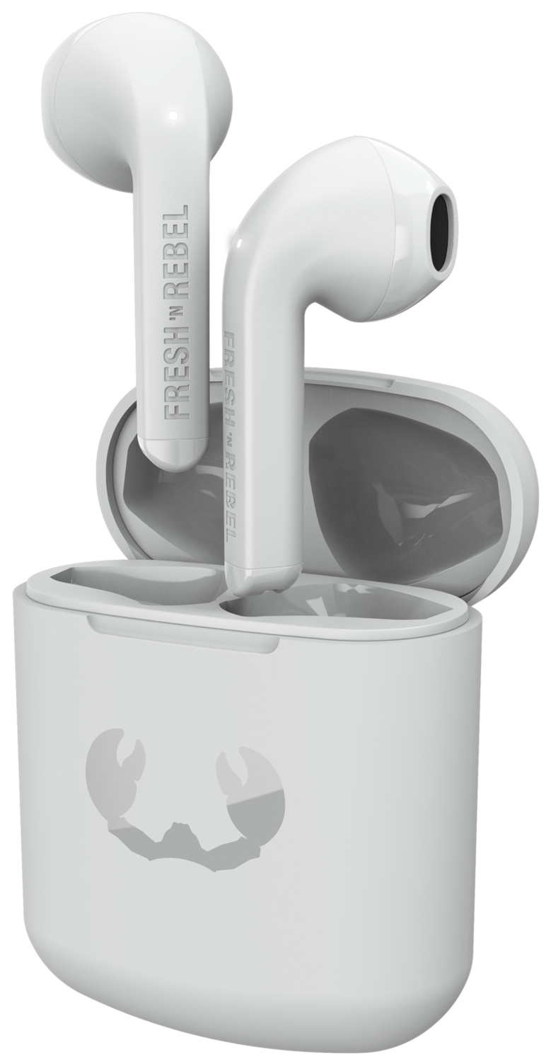 FRESH N REBEL True Wireless oortjes Twins 1 Ice Grey (3TW1000IG) In-ear Draadloze oortjes Grijs