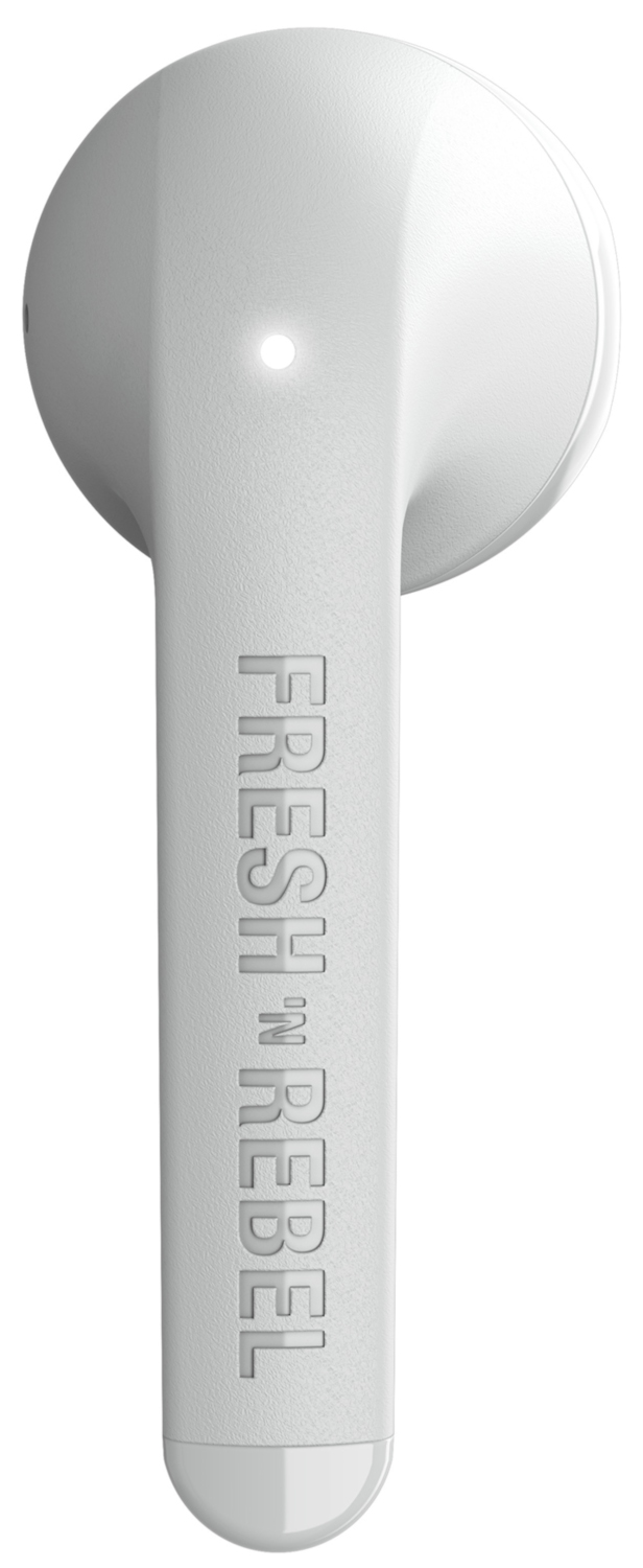FRESH N REBEL True Wireless oortjes Twins 1 Ice Grey (3TW1000IG) In-ear Draadloze oortjes Grijs