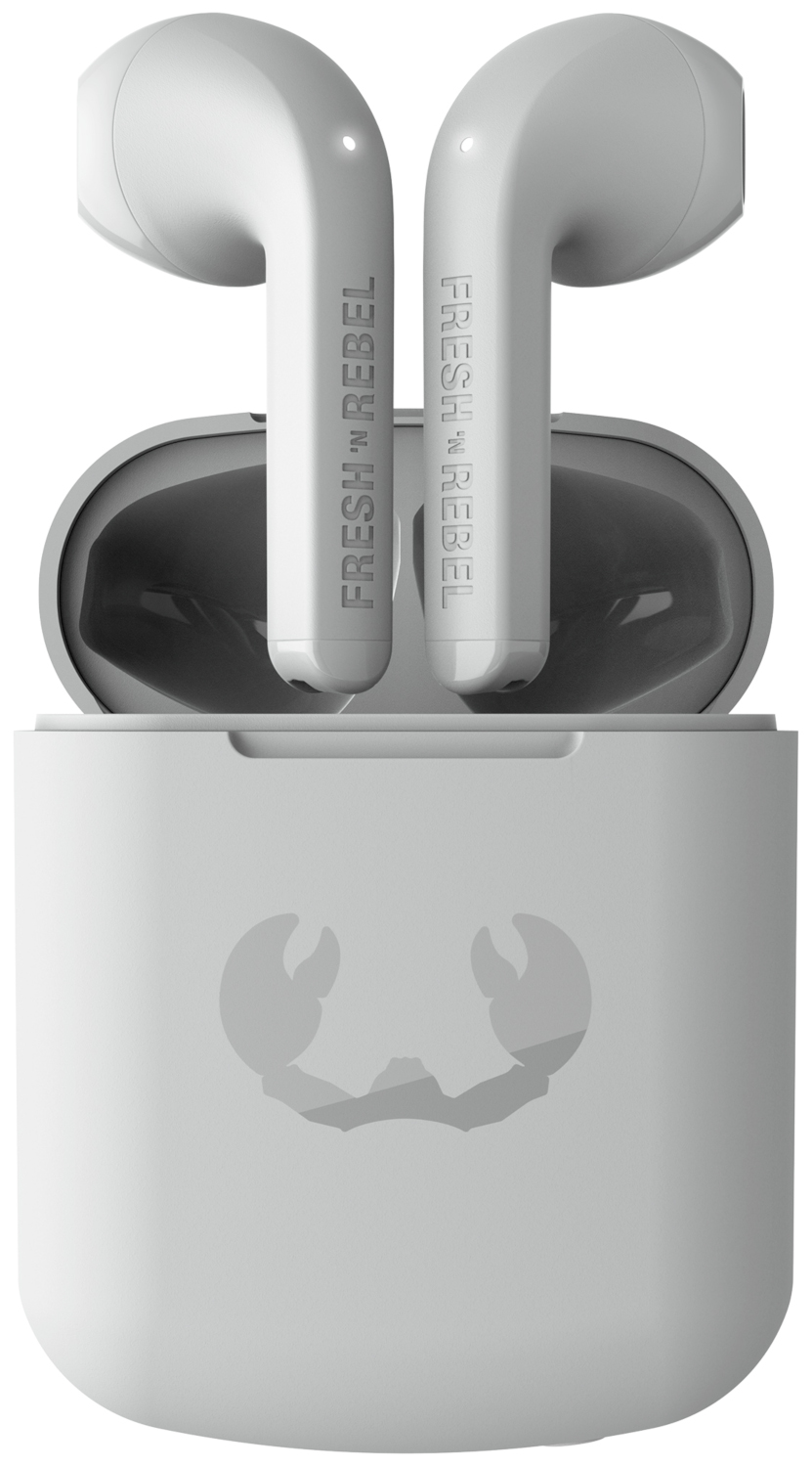 FRESH N REBEL True Wireless oortjes Twins 1 Ice Grey (3TW1000IG) In-ear Draadloze oortjes Grijs