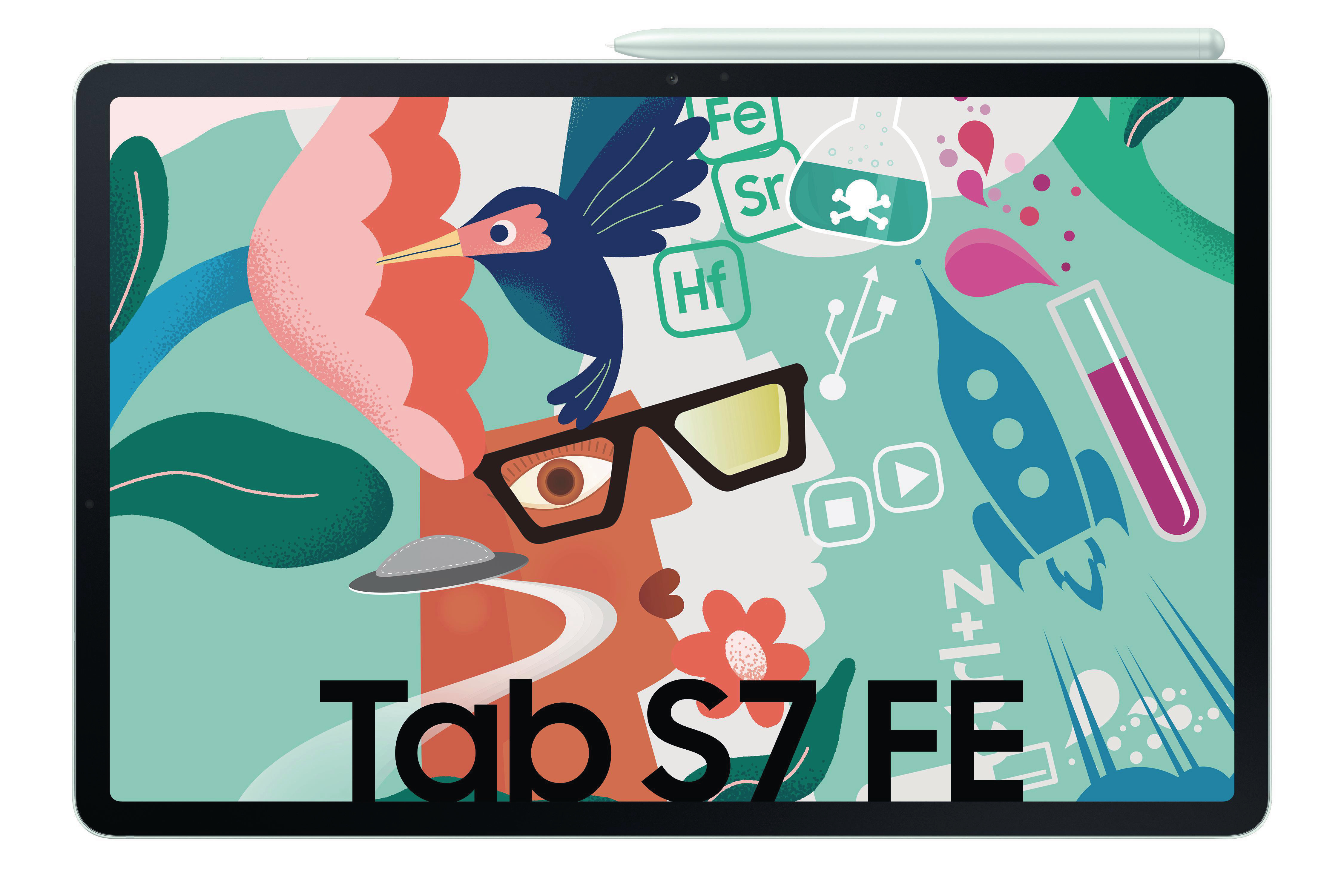 SAMSUNG GALAXY TAB WIFI, Mystic Zoll, Green Tablet, FE 64 GB, 12,4 S7