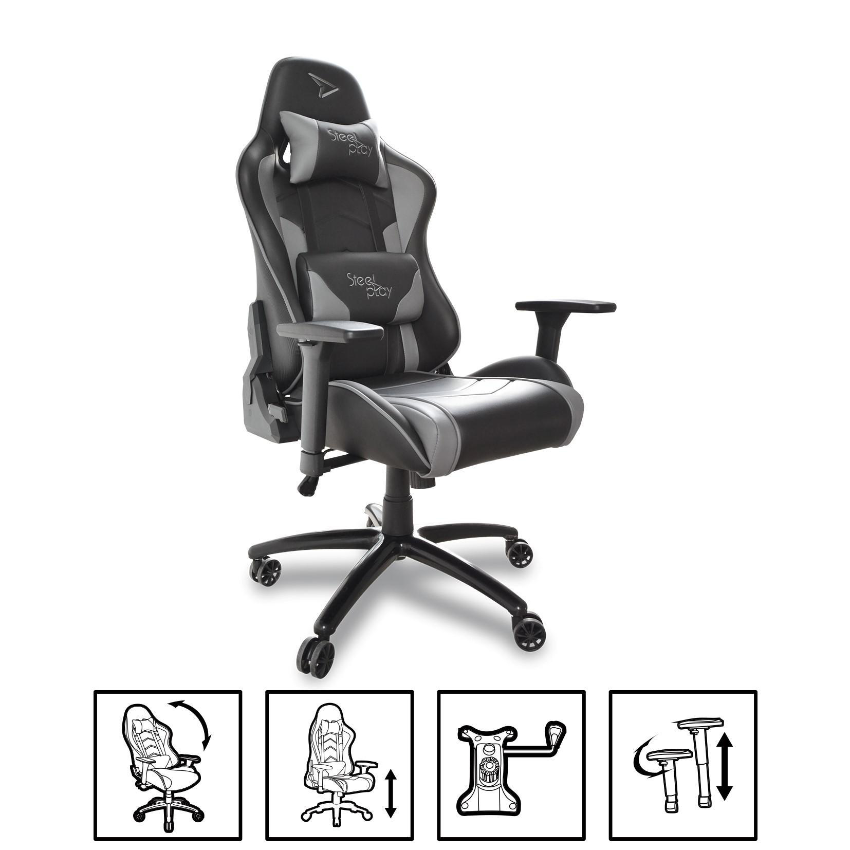 PIXMINDS Steelplay Gaming Stuhl
