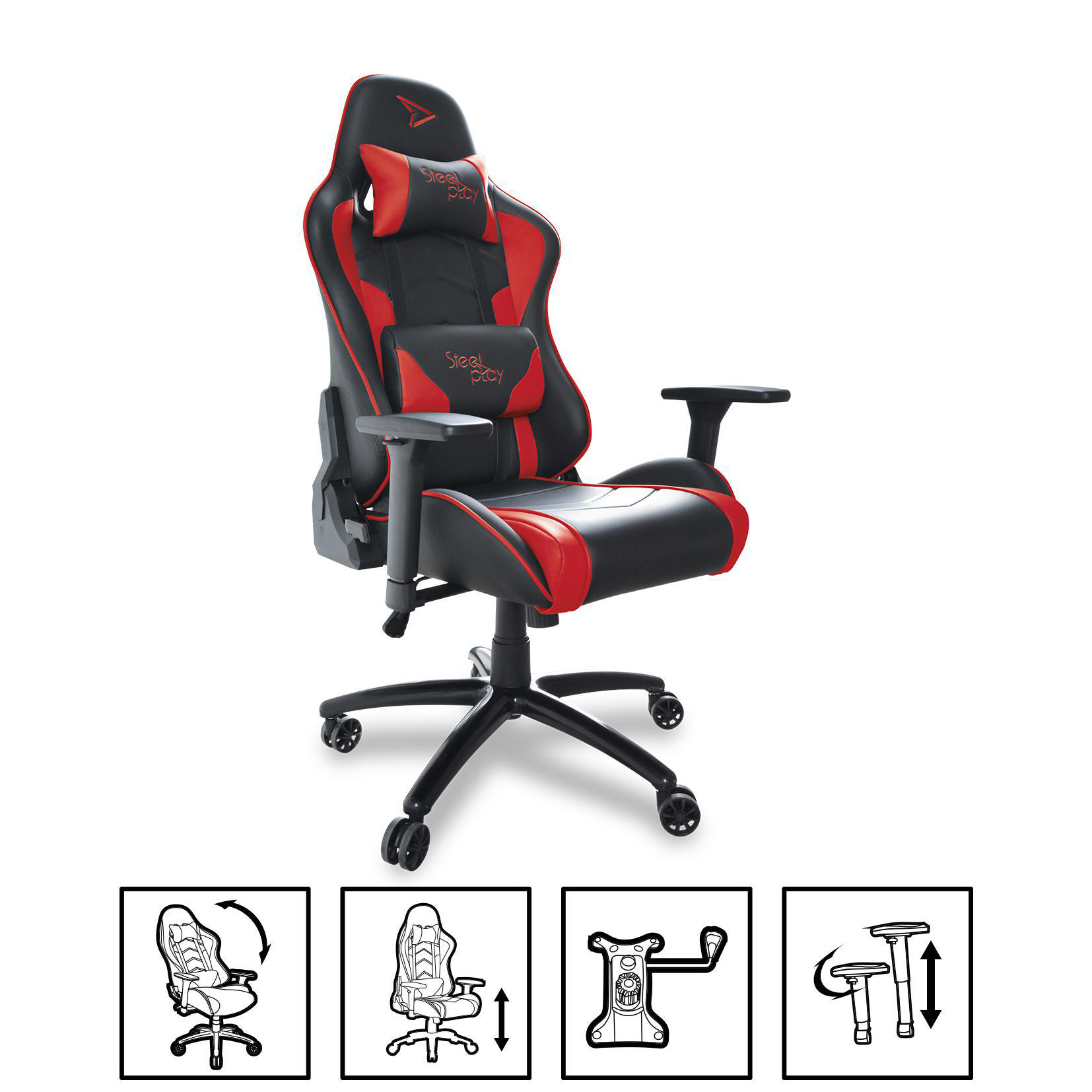 PIXMINDS Steelplay Gaming Stuhl