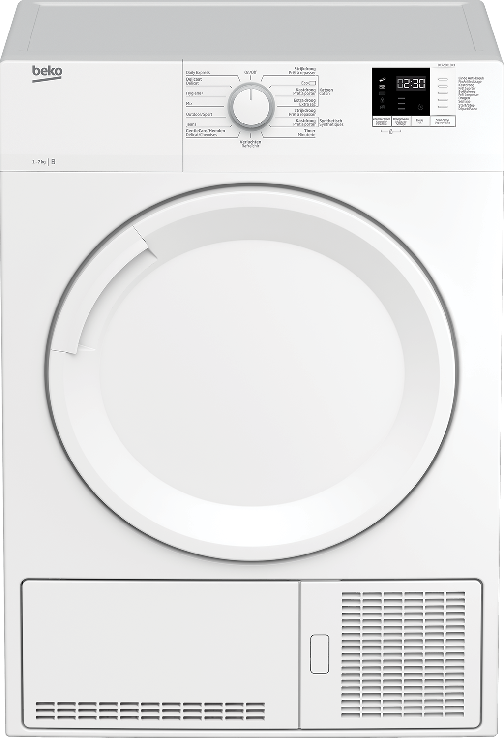 BEKO DC72301BX1 Condensdroger