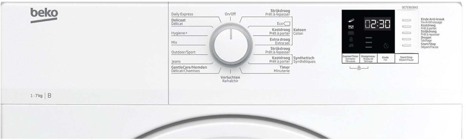 BEKO DC72301BX1 Condensdroger