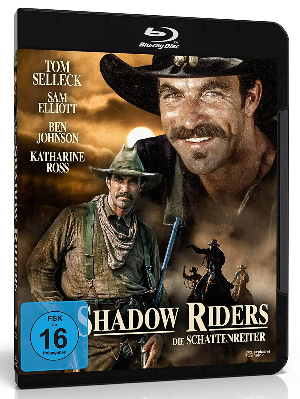 Filmcover von 'Shadow Riders' mit Tom Selleck und anderen Schauspielern.