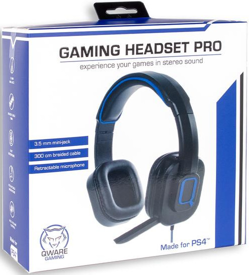 QWARE Gaming-hoofdtelefoon Pro PS4 (QW PS4-5060)
