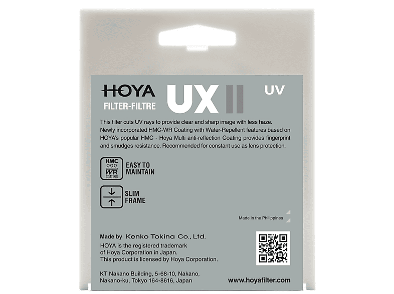 Hoya Filter UX II UV 67mm; Schraubfilter — Foto 2 von 2