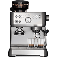 MediaMarkt SOLIS Grind & Infuse Perfetta (1019) Zilver aanbieding