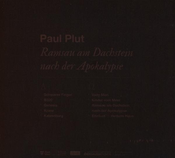 Paul Plut - Dachstein - am der Apokalypse Ramsau nach (CD)