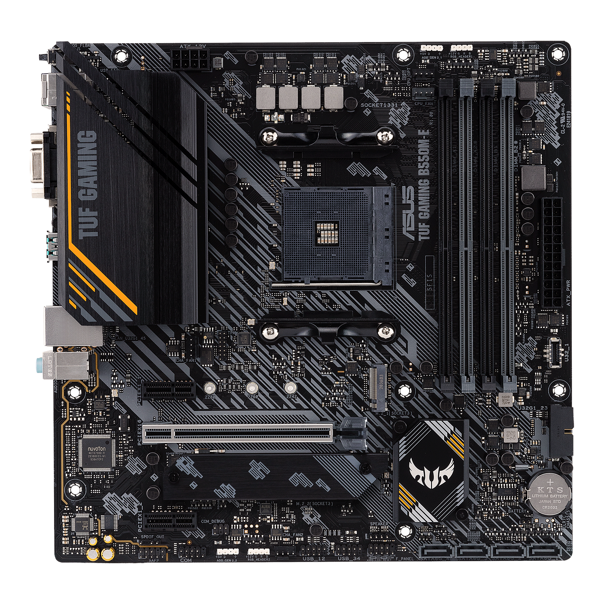 ASUS TUF GAMING B550M-E (90MB17U0-M0EAY0) Mainboard schwarz
